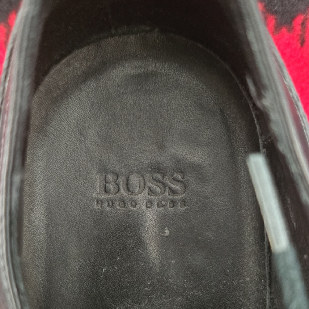 Hugo Boss Black Leather Oxford Shoes - Picture 2 of 4